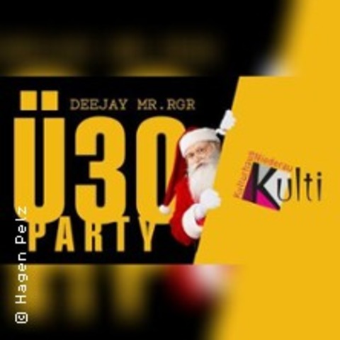 30 Nikolaus Party - mit Dee Jay Mr. Rgr | Kulturhaus Niederau - NIEDERAU - 06.12.2025 21:00