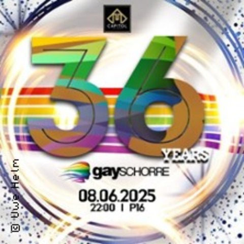 36 Jahre GAYschorre - Die Jubilumsparty - HALLE - 08.06.2025 22:00