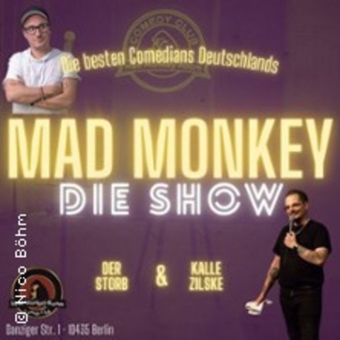 Mad Monkey - Die Show Special | Doppelsolo Kalle Zilske & Der Storb - BERLIN - 26.09.2025 20:30