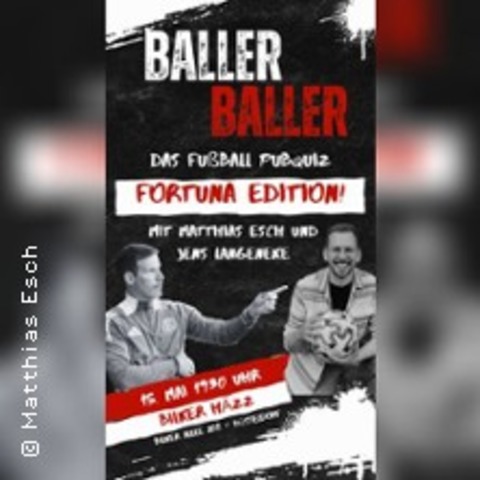Baller Baller - Das Fuballkneipenquiz - DSSELDORF - 04.09.2025 19:30