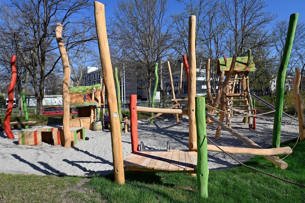 Spielplatz an der Hilde-Mangold-Strae (Sthlinger) - Freiburg