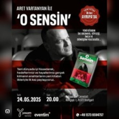 Aret Vartanyan ile O Sensin - Stuttgart - 24.05.2025 20:00