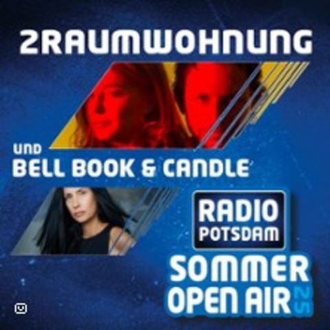 Radio Potsdam Sommer Open-Air 2025 - 2Raumwohnung + Bell Book & Candle - NUTHETAL - 25.07.2025 19:00