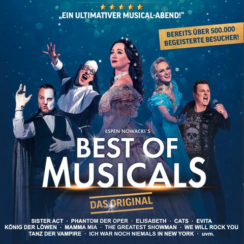 BEST OF MUSICALS - Highlights aus ber 20 Musicals - Wuppertal - 19.01.2026 20:00