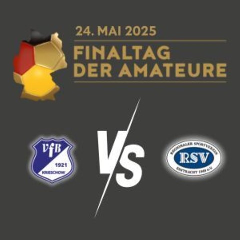 VfB 1921 Krieschow vs. RSV Eintracht 1949 - Neuruppin - 24.05.2025 00:00