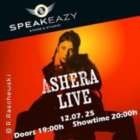 Ashera - Live | Speakeazy Stage & Studio Berlin - BERLIN - 12.07.2025 20:00