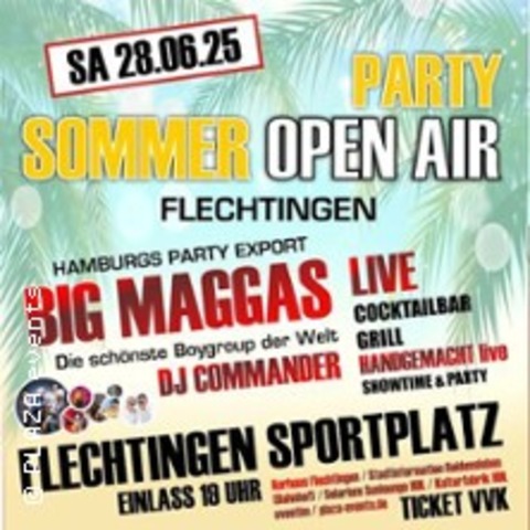 Sommer Open Air Flechtingen / Big Magga / DJ Commander, Handgemacht uvm - FLECHTINGEN - 28.06.2025 19:30