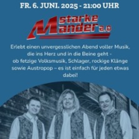 Starke Mander 2.0 | Saalbau Fuldaer Hof - FULDA - 06.06.2025 21:00