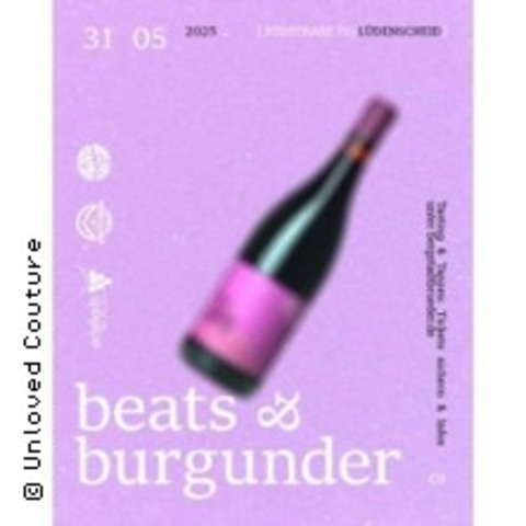 Burgunder & Beats - LDENSCHEID - 31.05.2025 19:00