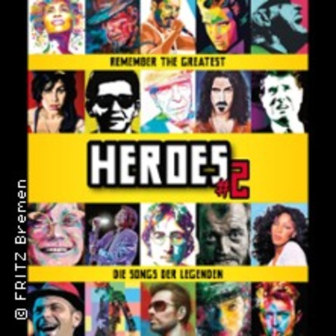 Heroes #2 - Die Songs der Legenden - Bremen - 06.09.2025 20:00