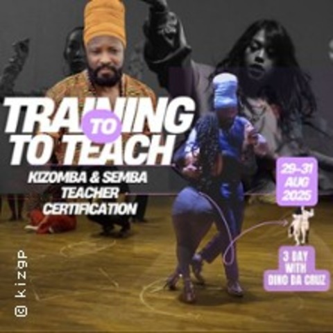 Kizomba Semba Teacher Academy 2025 | Tanzlehrer Ausbildung mit Dino da Cruz - HANNOVER - 29.08.2025 17:00