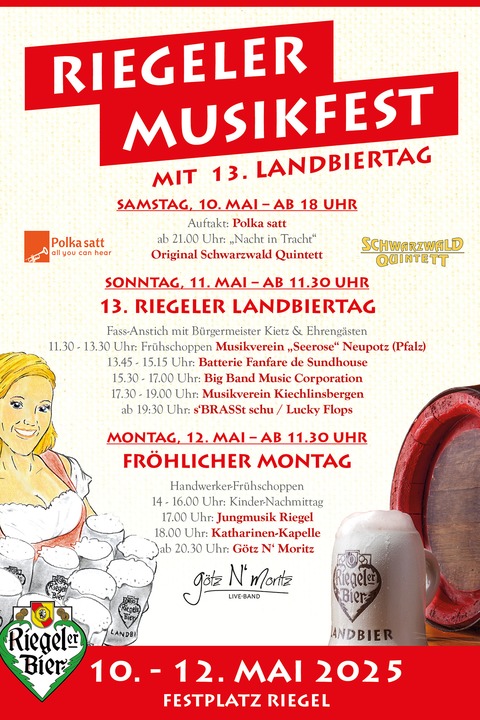 Riegeler Musikfest - Riegel - 12.05.2025 11:30