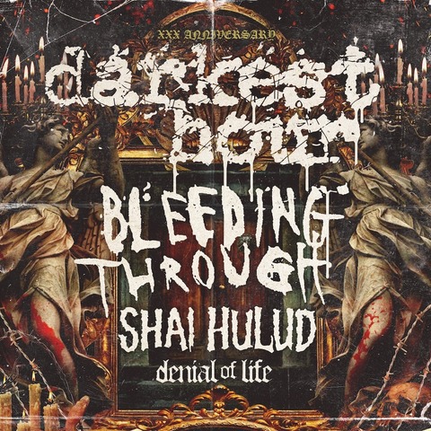 DARKEST HOUR / BLEEDING THROUGH / SHAI HULUD / DENIAL OF LIFE - Wiesbaden - 05.10.2025 18:00