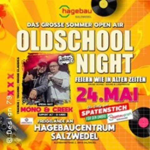Oldschool Night on Tour - SALZWEDEL - 24.05.2025 21:00