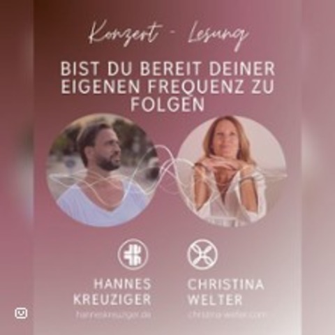 Konzert-Lesung "Hr auf dein Hertz" - Christina Welter & Hannes Kreuziger - BERLIN - 24.05.2025 19:00