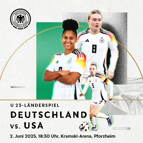 WU 23 Deutschland - USA - Pforzheim - 02.06.2025 18:30