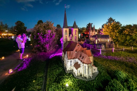 Miniaturenpark bei Nacht - Wernigerode - 16.08.2025 20:00