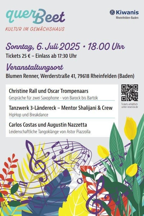 Querbeet - Kultur im Gewchshaus - Rheinfelden - 06.07.2025 18:00