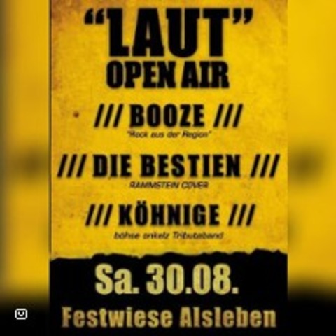 LAUT Open Air Alsleben - ALSLEBEN - 30.08.2025 19:00