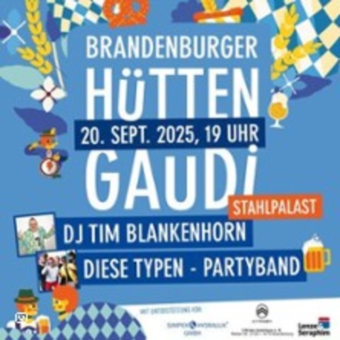 Brandenburger Httengaudi | Stahlpalast - BRANDENBURG A. D. HAVEL - 20.09.2025 19:00