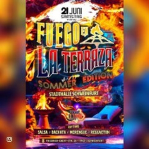 Fuego En La Terraza Sommer Edition | Fuego Latino Events - Schweinfurt - 21.06.2025 14:00