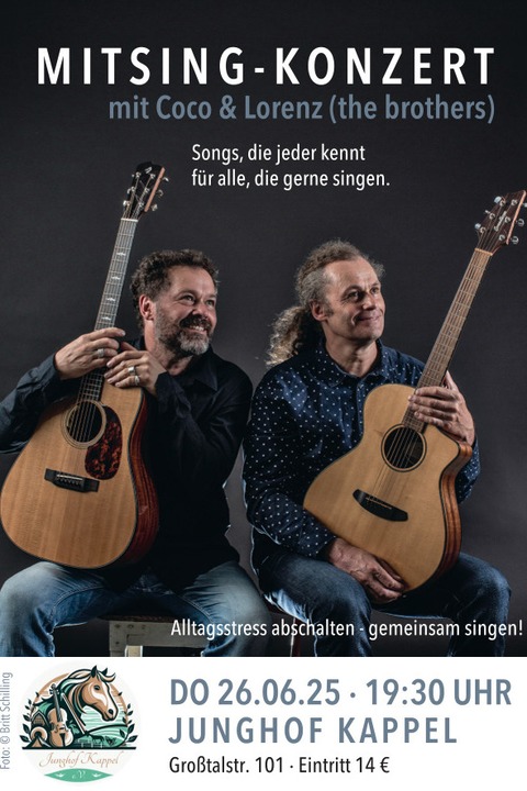 Mitsing Konzert - Freiburg - 26.06.2025 19:30