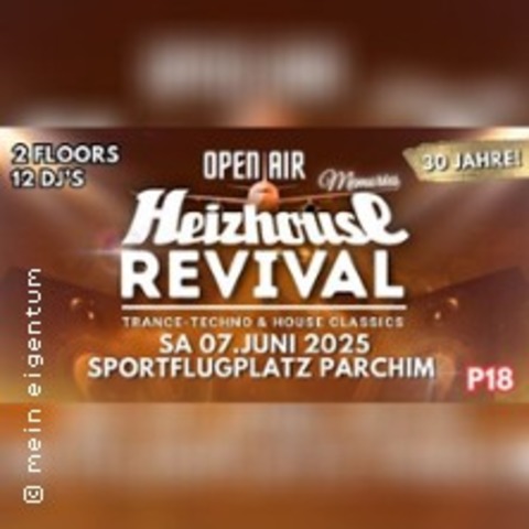 Heizhouse Revival | 30 Jahre HZH Edition - PARCHIM - 07.06.2025 18:00