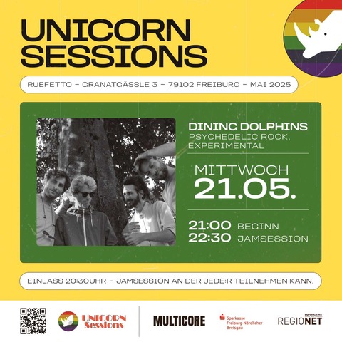 Dining Dolphins - Freiburg - 21.05.2025 20:00