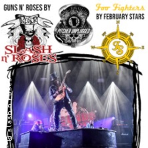 PITCHER UNPLUGGED MATINEE - GUNS N&#8216; ROSES TRIBUTE & FOO FIGHTERS TRIBUTE - Dsseldorf - 25.01.2026 17:00