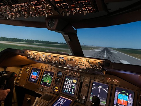 Boeing 747 | Flugsimulator - Kln - 31.12.2028 00:00