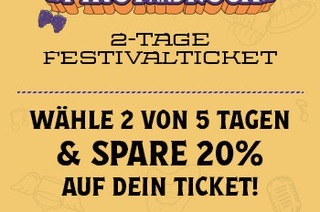 2 Tage Festivalticket