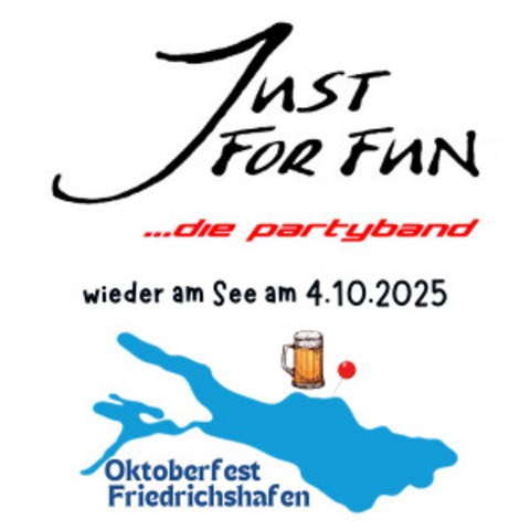 Partyband Just For Fun - Friedrichshafen - 04.10.2025 17:00