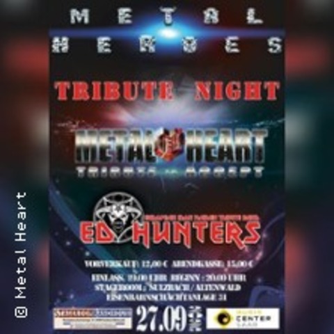 Ed Hunters - a tribute to Iron Maiden - SULZBACH - 27.09.2025 20:00