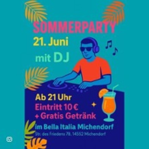 Sommerparty - MICHENDORF OT LANGERWISCH - 21.06.2025 21:00