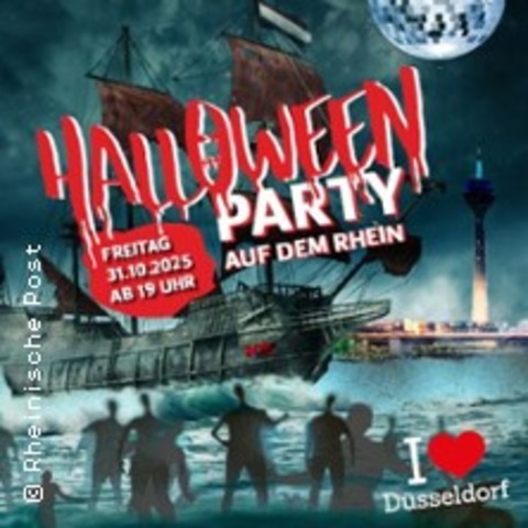 Halloween Party 2025 x Rhein, Dsseldorf | Einlass ab 18 Jahren - DSSELDORF - 31.10.2025 19:00