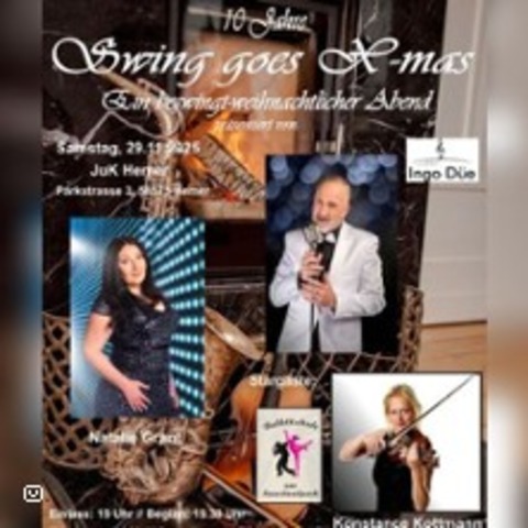 10 Jahre Swing goes X-mas | Ingo De und Natalie Grant - HEMER - 29.11.2025 19:30