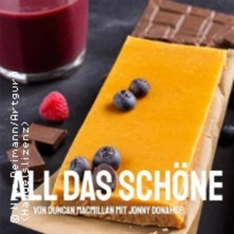 All das Schne - Eigenproduktion von Duncan Macmillan mit Jonny Donahoe - HANNOVER - 06.09.2025 20:00