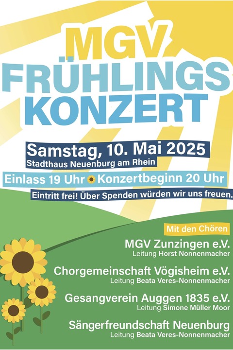 Mnnergesangverein Neuenburg - Neuenburg - 10.05.2025 20:00