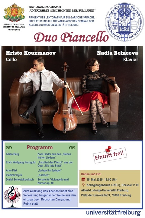 Duo Piancello - Freiburg - 15.05.2025 19:00