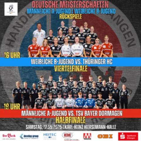 Kombi-Ticket Deutsche Meisterschaft 24/25 - Erlangen - 17.05.2025 16:00