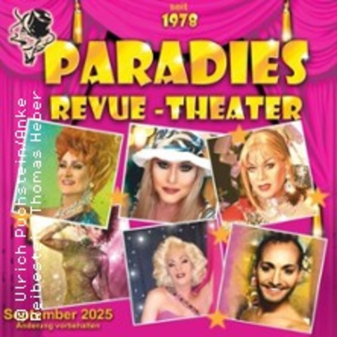 Travestie - Revue - Cabaret - Livegesang | FSK ab 18 Jahre - NRNBERG - 15.11.2025 20:30