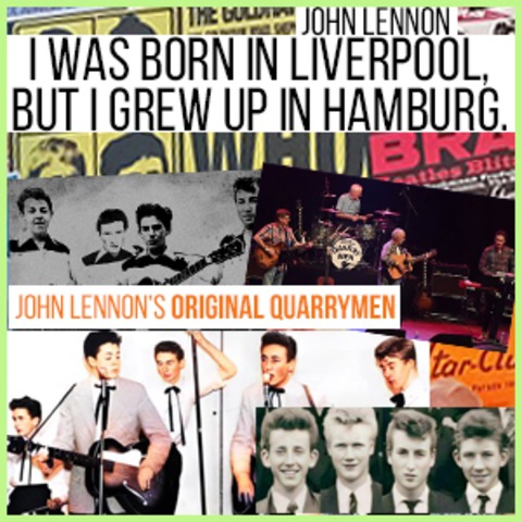 65. Jubelfeier BEATLES Ankunft in Hamburg mit John Lennons original QUARRYMEN - Jubilums Konzert mit den UR-BEATLES und Freunden - HAMBURG - 17.08.2025 20:00