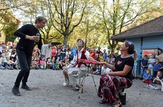 Drei Tage Straenkunst in Freiburg
