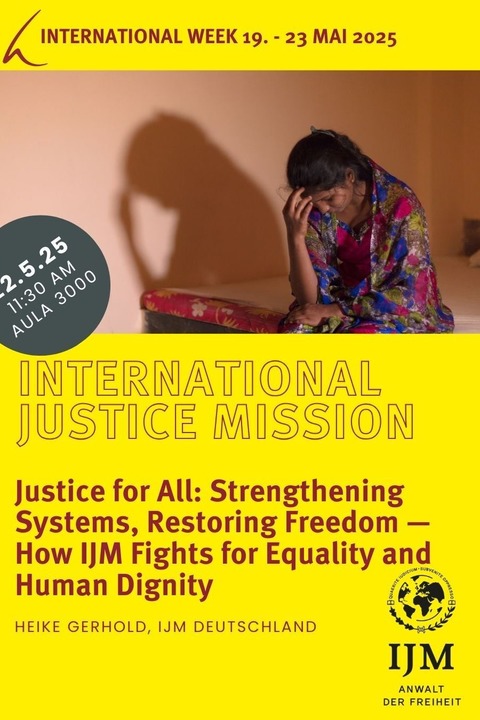 International Justice Mission - Freiburg - 22.05.2025 11:30