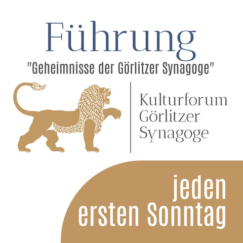 Fhrung: Geschichte(n) der Grlitzer Synagoge - Grlitz - 03.08.2025 14:00