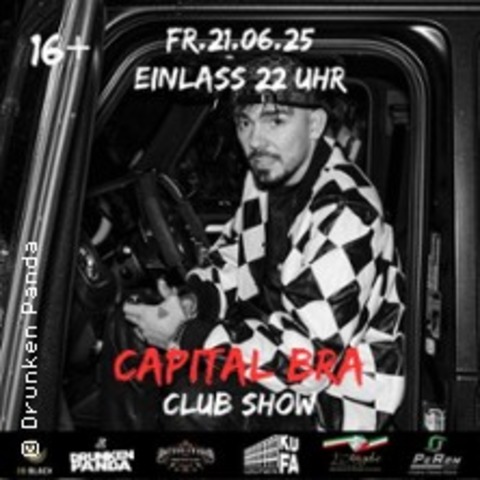 Capital Bra Live Club Show - SAARBRCKEN - 21.06.2025 22:00