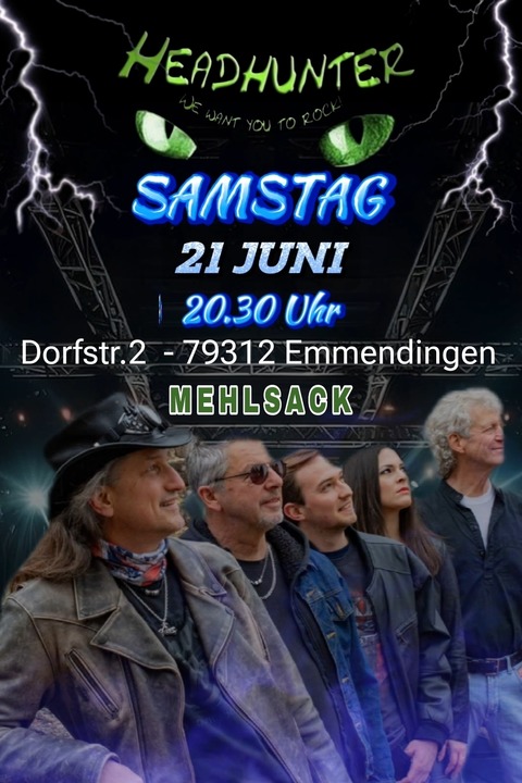 Headhunter - Emmendingen - 21.06.2025 20:30
