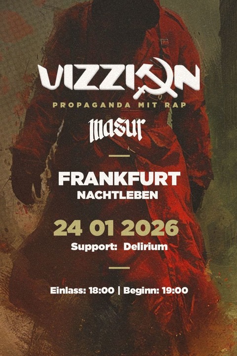 VIZZION - Propaganda mit Rap - Frankfurt am Main - 24.01.2026 19:00