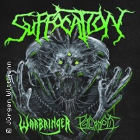Suffocation / Warbringer / Psycroptic - European Tour Summer 2025 - CHAM - 05.08.2025 19:30