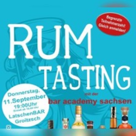 Rum Tasting | Tasting mit der Bar Academy Sachsen - GROITZSCH - 11.09.2025 19:00